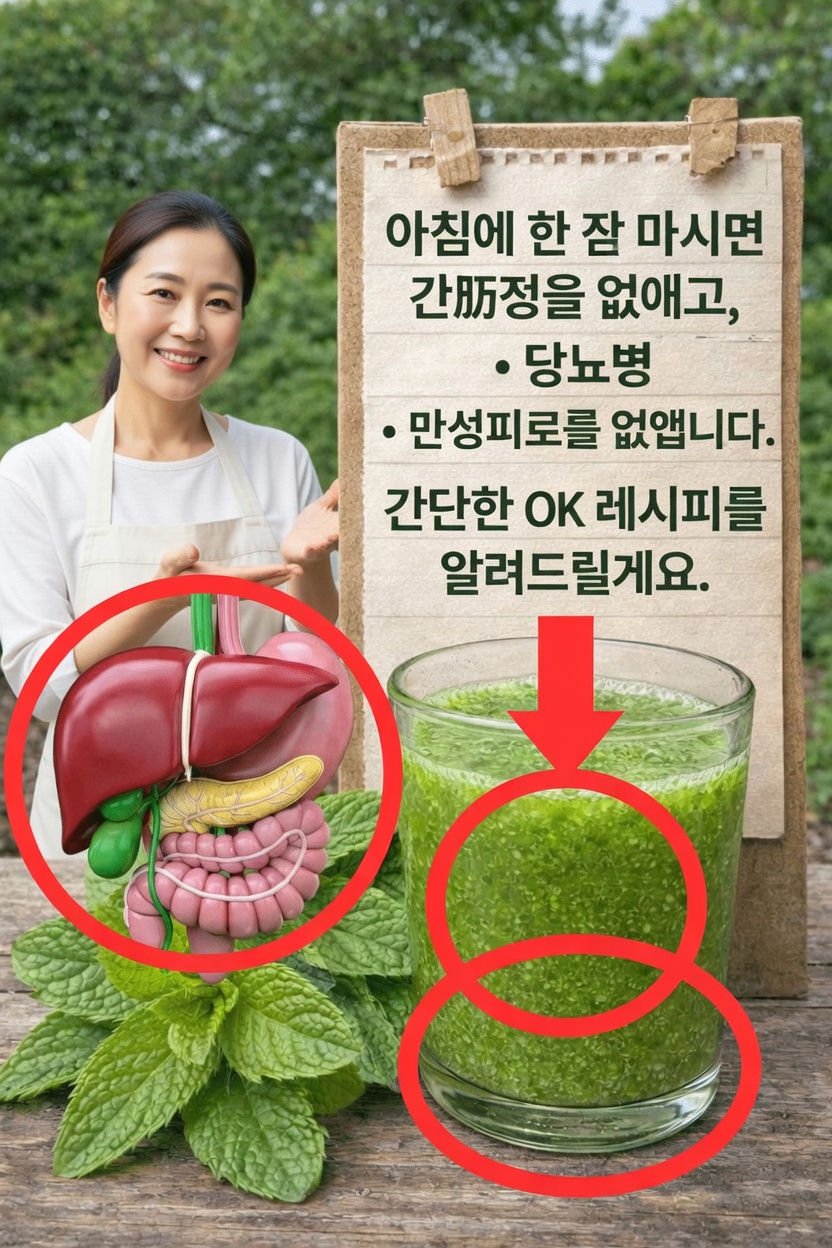 간 건강을 돕고 매일의 에너지를 높여주는 쉬운 아침용 그린 음료 레시피를 만나보세요