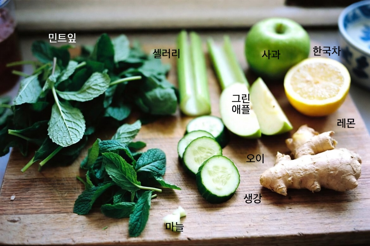 간 건강을 돕고 매일의 에너지를 높여주는 쉬운 아침용 그린 음료 레시피를 만나보세요