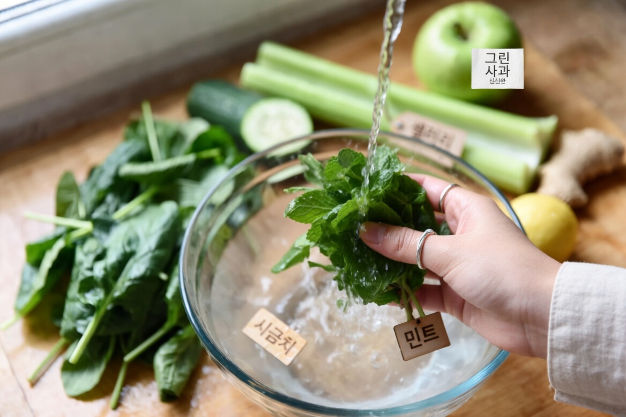 간 건강을 돕고 매일의 에너지를 높여주는 쉬운 아침용 그린 음료 레시피를 만나보세요