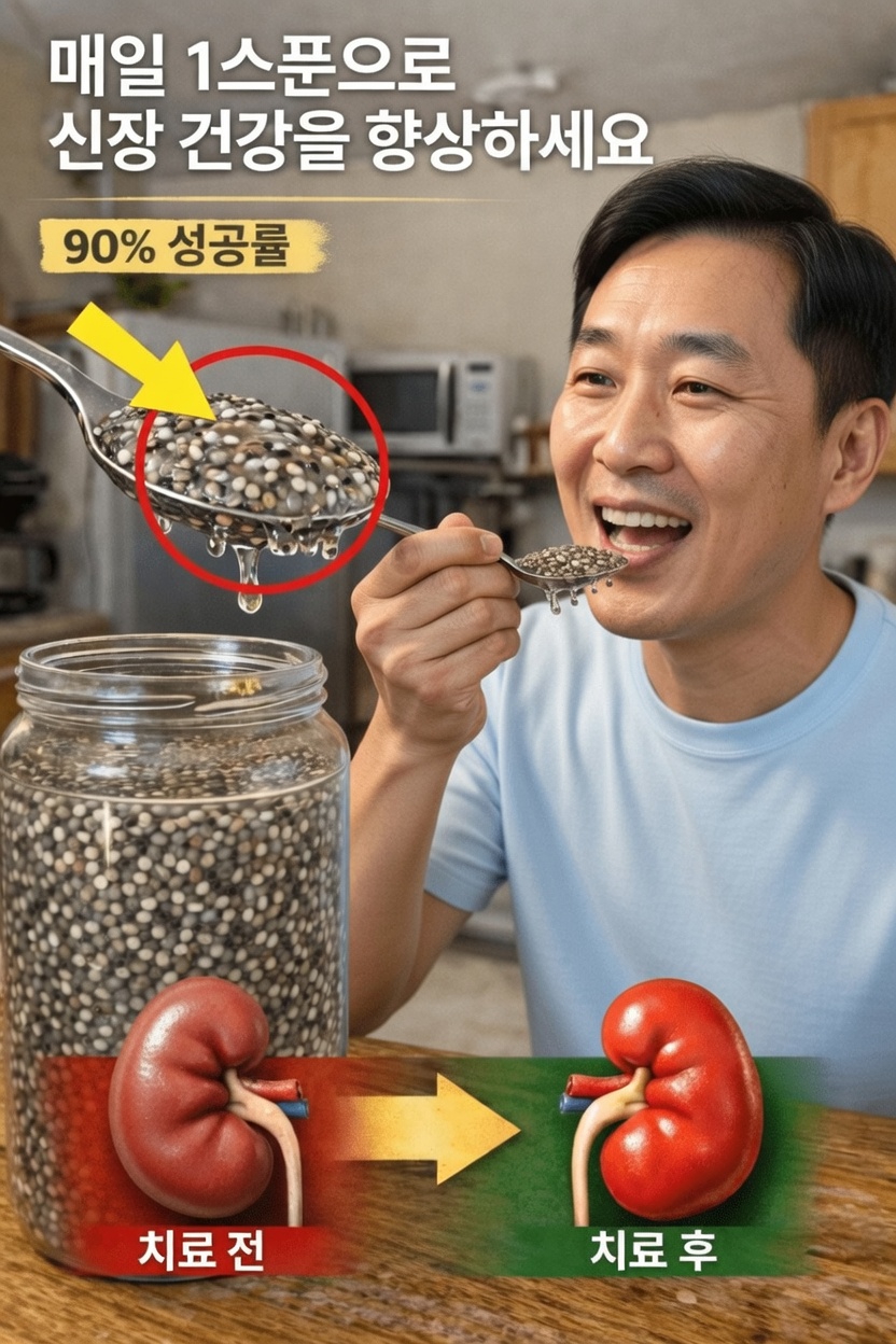 신장 건강 지원을 위해 매일 치아씨드 한 스푼을 섭취하는 것에 대해 알아야 할 사항