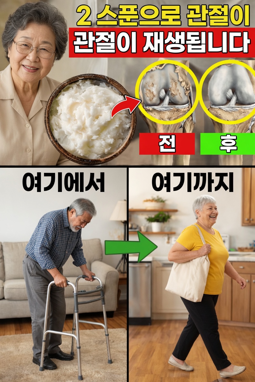 나이가 들수록 흔한 주방 재료가 관절 편안함에 도움이 될 수 있을까요?