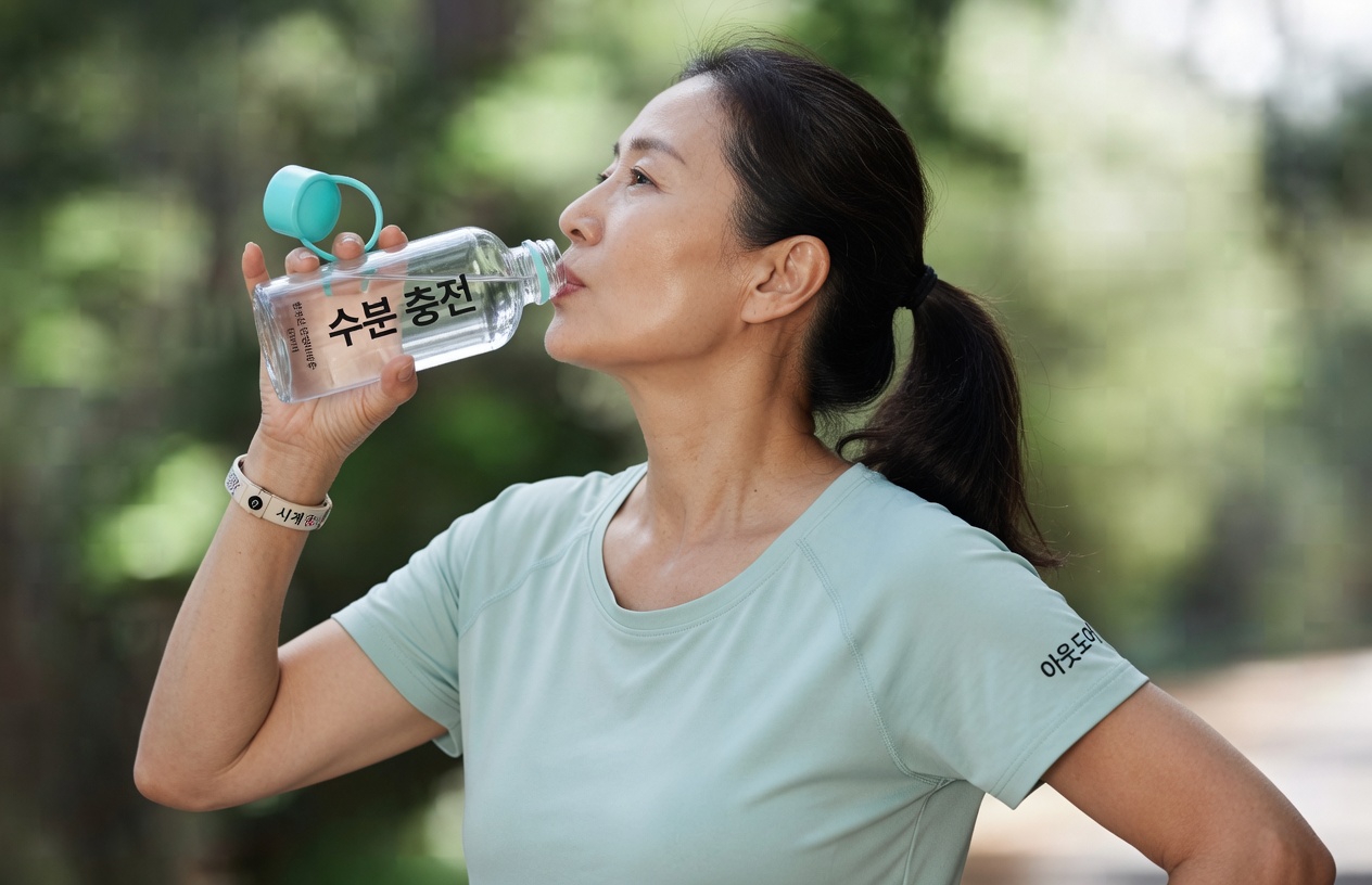 노년층이 더 나은 수분 보충을 위해 일상적인 물 섭취 습관에 간단한 변화를 주는 방법