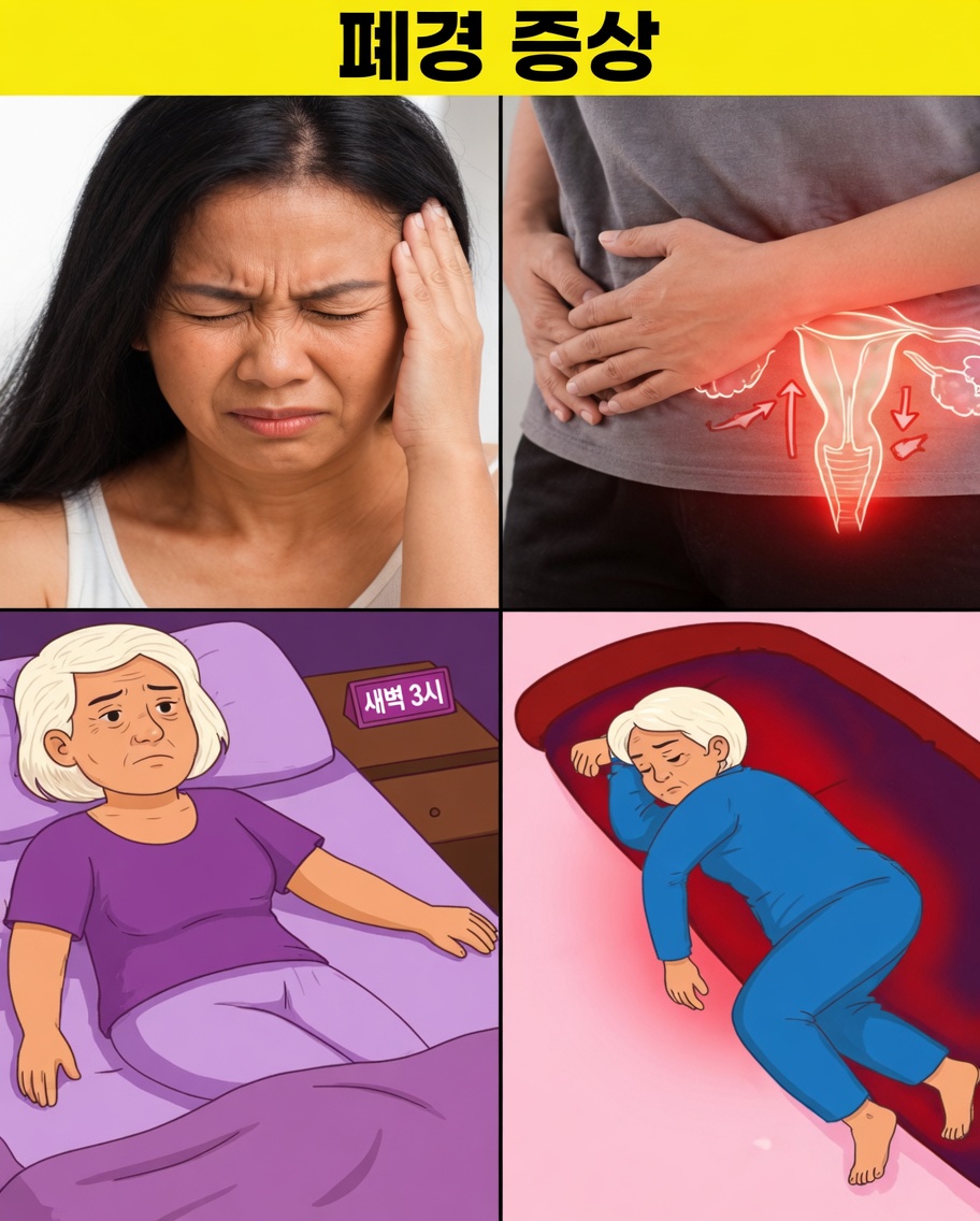 실제로 폐경을 겪고 있다는 9가지 신호: 40~50대 모든 여성이 알아야 할 것