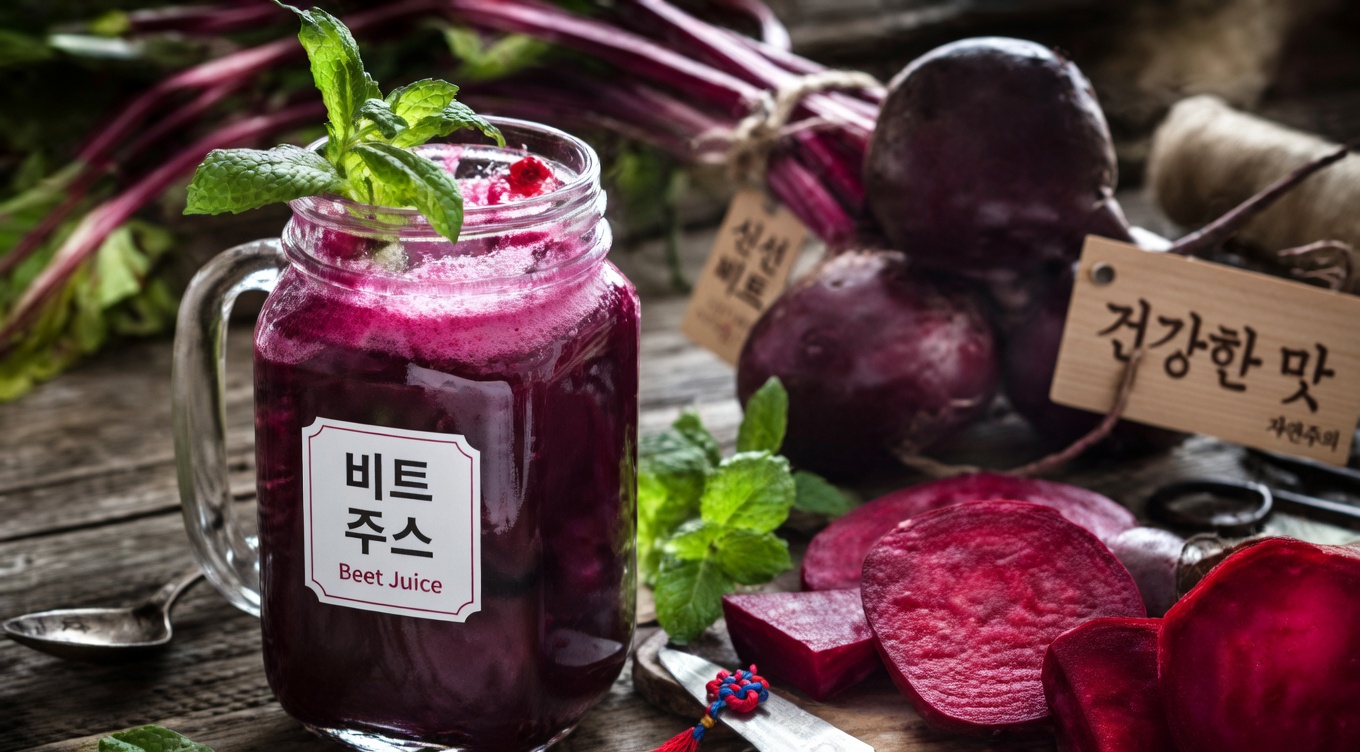 이 생기 넘치는 비트 주스 레시피를 만들고 아침 루틴에 활용하는 방법