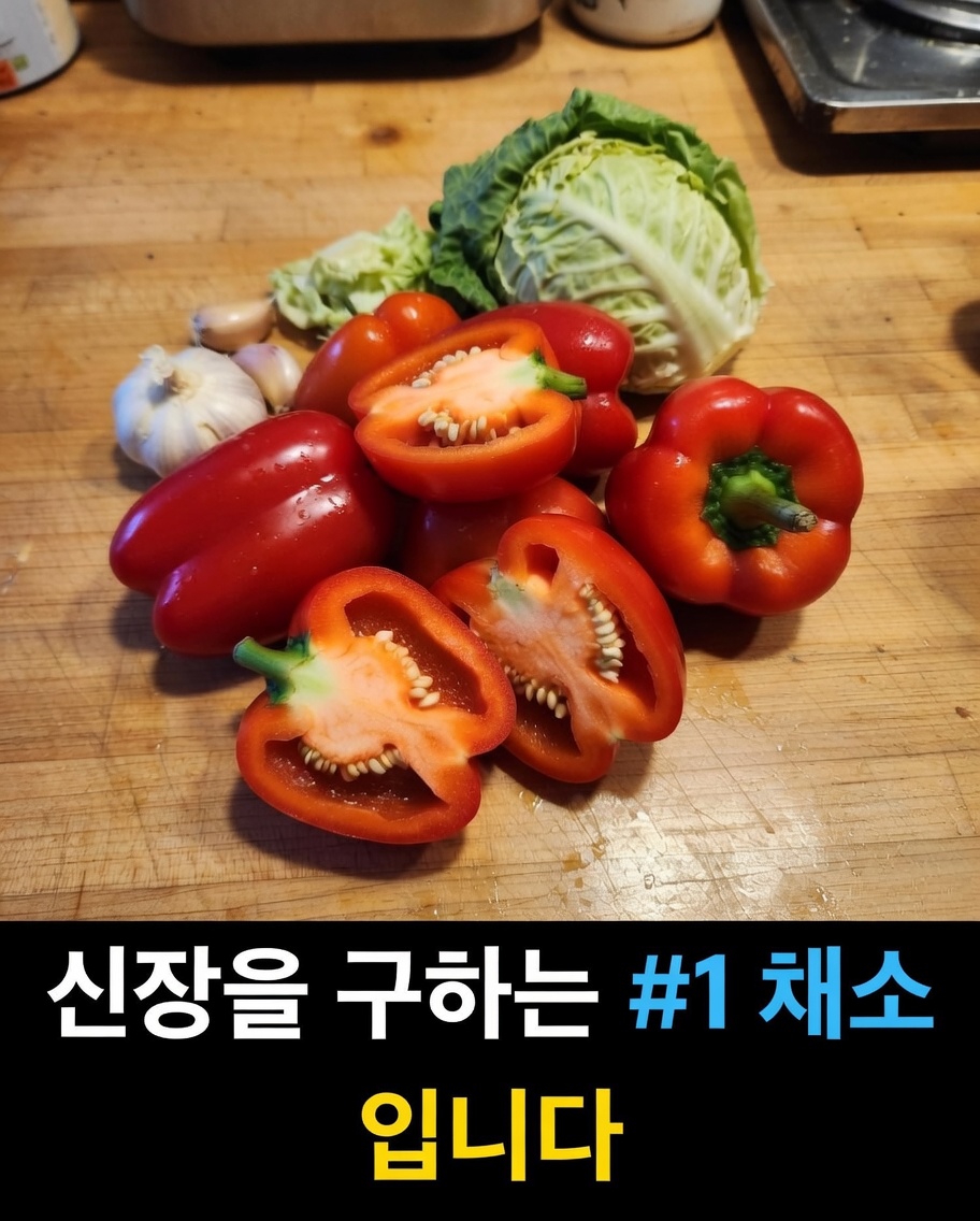 빨간 피망이 식단에서 건강한 신장 기능을 지원하는 채소인 이유