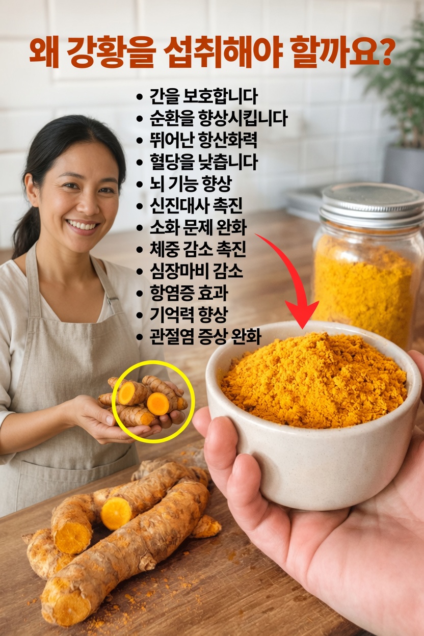 왜 강황을 우리의 일상에 추가해야 할까요?