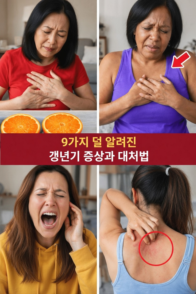 주의해야 할 조기 폐경의 10가지 징후와 몸을 돕는 간단한 습관