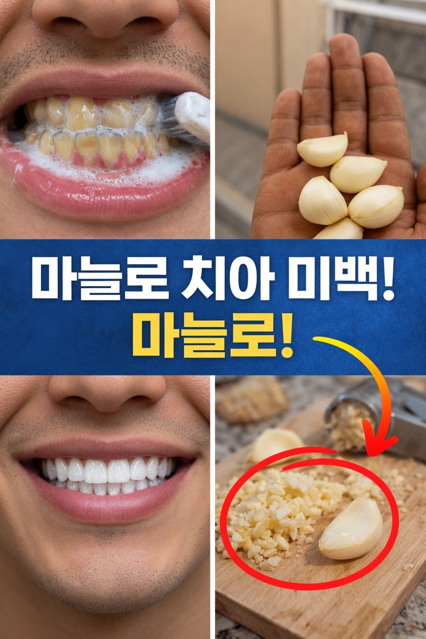 마늘이 정말 치아를 하얗게 하고 더 밝은 미소를 만드는 데 도움이 될까요?