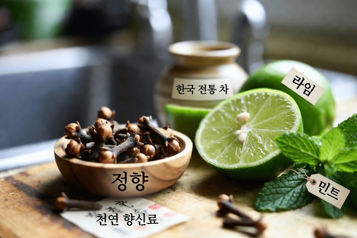 정향, 라임, 민트로 만드는 간단한 데일리 그린 음료로 매일의 건강을 챙기세요