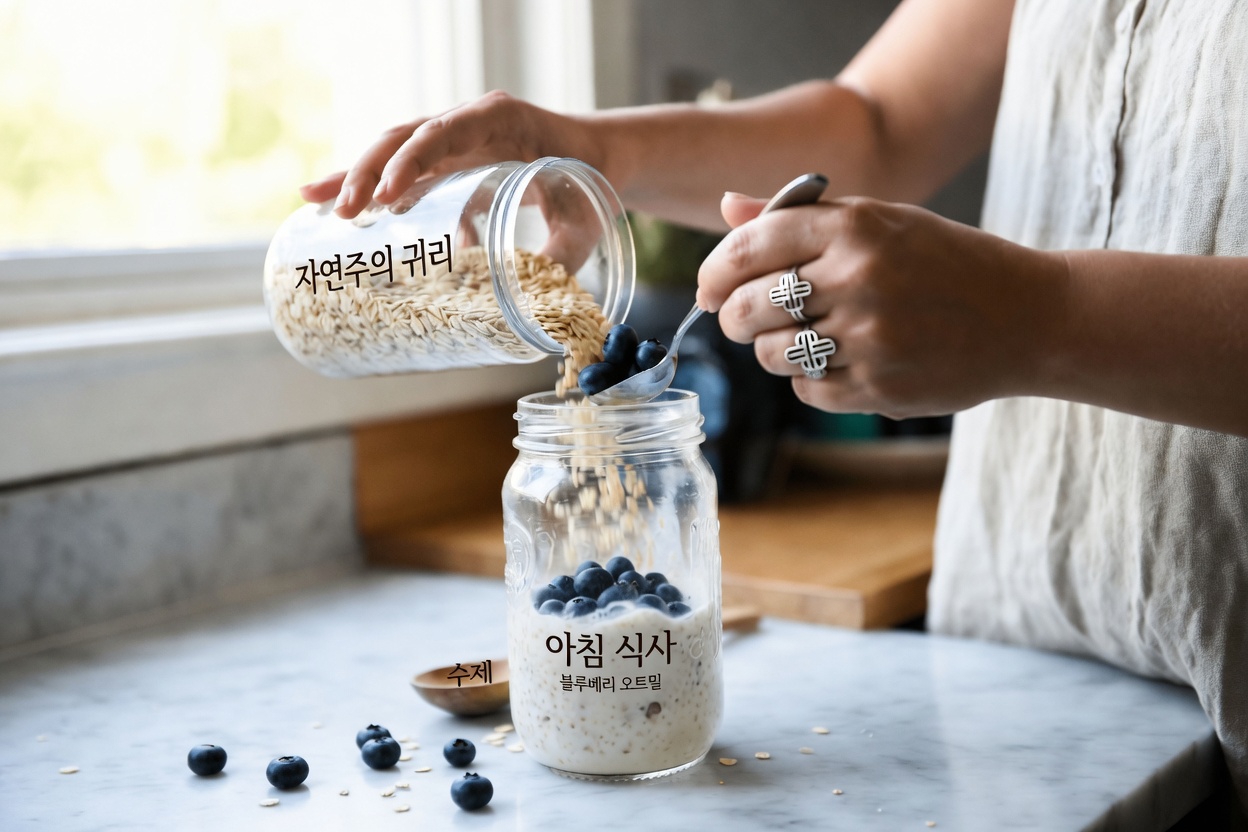 매일 귀리를 먹으면 나이가 들면서 무릎 관절 건강을 유지하는 데 도움이 될까?