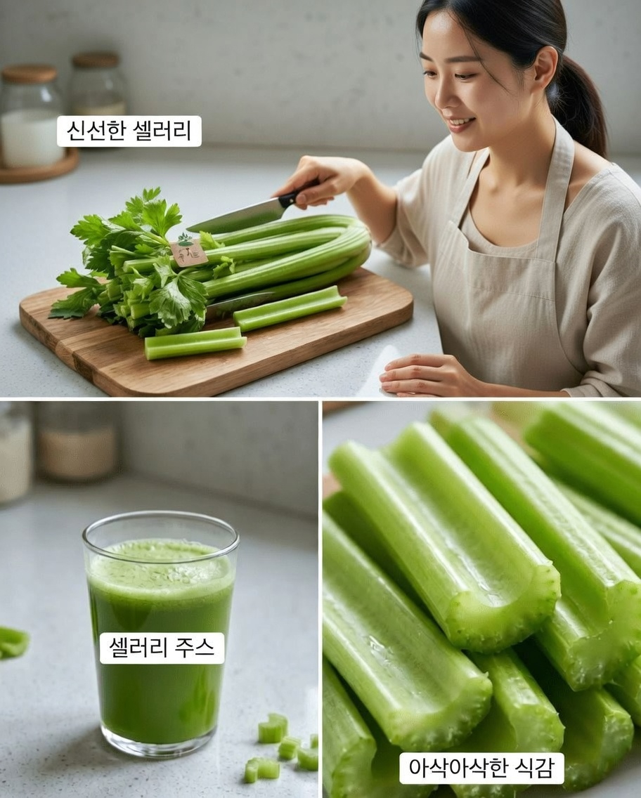 셀러리를 웰니스 루틴에 활용하는 방법: 오늘 바로 시도할 수 있는 쉬운 주스 레시피와 실용적인 팁