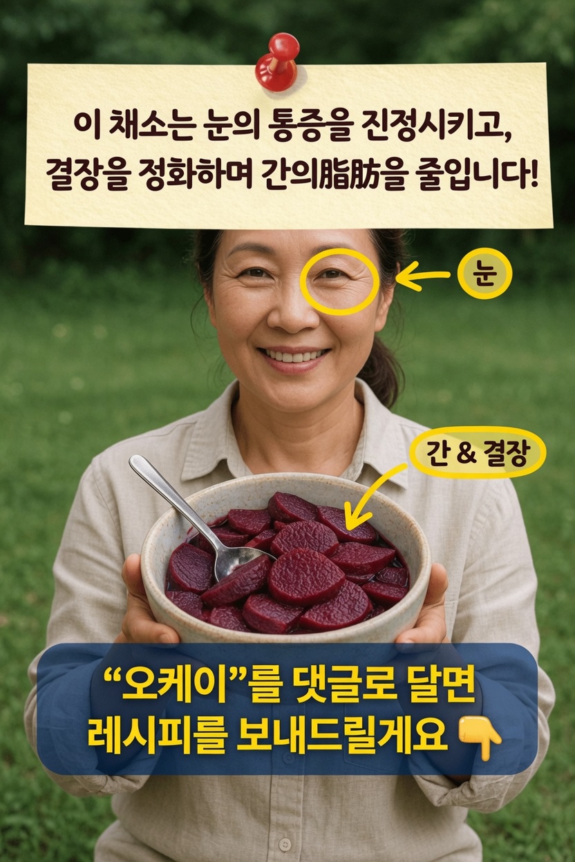 비트가 매일 눈 건강, 소화 건강, 간 기능을 지원하는 간단한 방법 발견하기