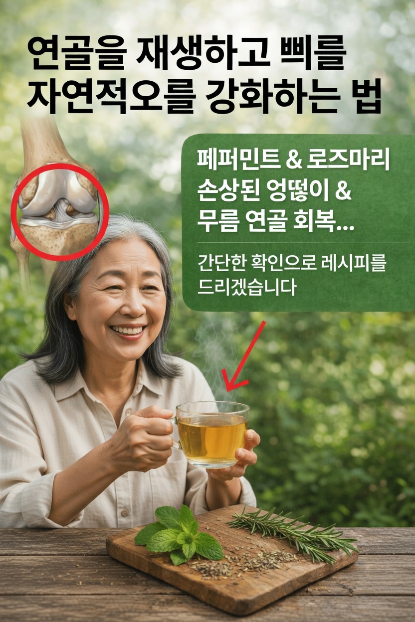 상쾌한 민트와 로즈마리 허브차를 일상적인 관절 편안함 관리 루틴의 일부로 즐기는 방법