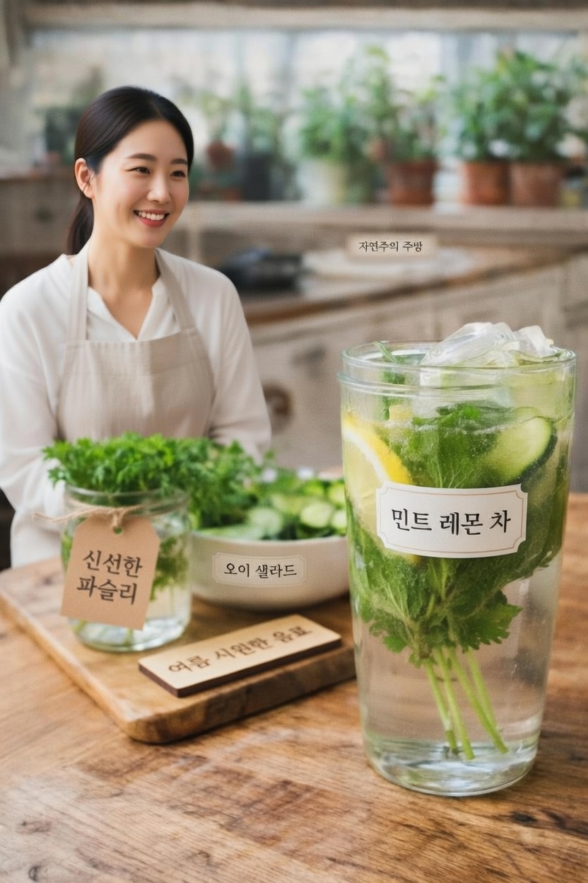 매일 신장 건강을 돕는 상쾌한 천연 음료 8가지를 만나보세요