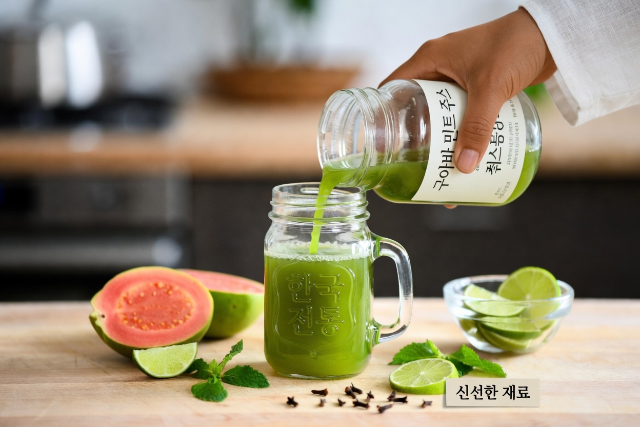 건강한 혈액 순환과 전반적인 웰니스를 도울 수 있는 상쾌한 아침 음료를 만나보세요