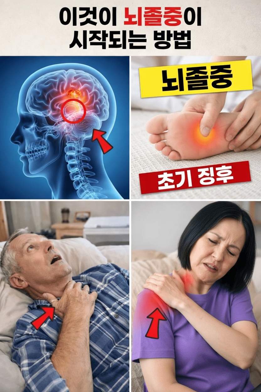 뇌졸중 한 달 전에 나타나는 8가지 경고 신호(그리고 이를 예방하는 9가지 강력한 팁)
