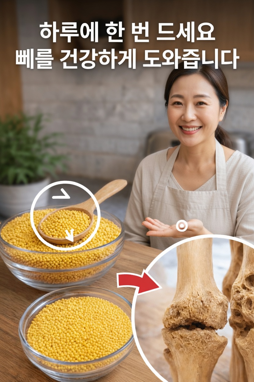 하루에 한 번 겨자씨를 먹으면 뼈 건강을 자연스럽게 돕는 방법을 알아보세요