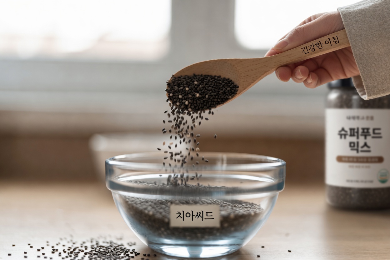 치아씨드를 불릴 때 당신이 저지르는 5가지 치명적인 실수와 올바르게 하는 방법