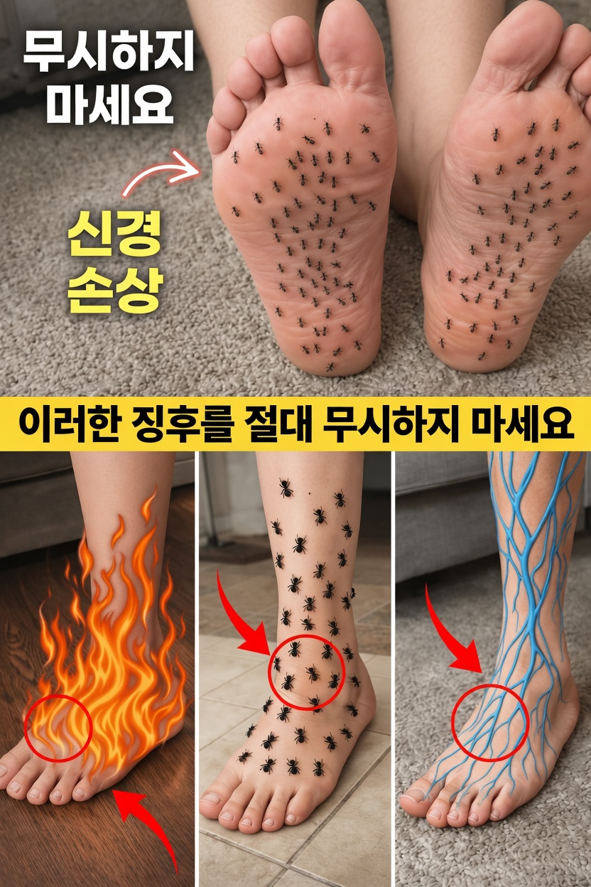 절대 무시해서는 안 되는 신경 손상의 15가지 초기 경고 신호