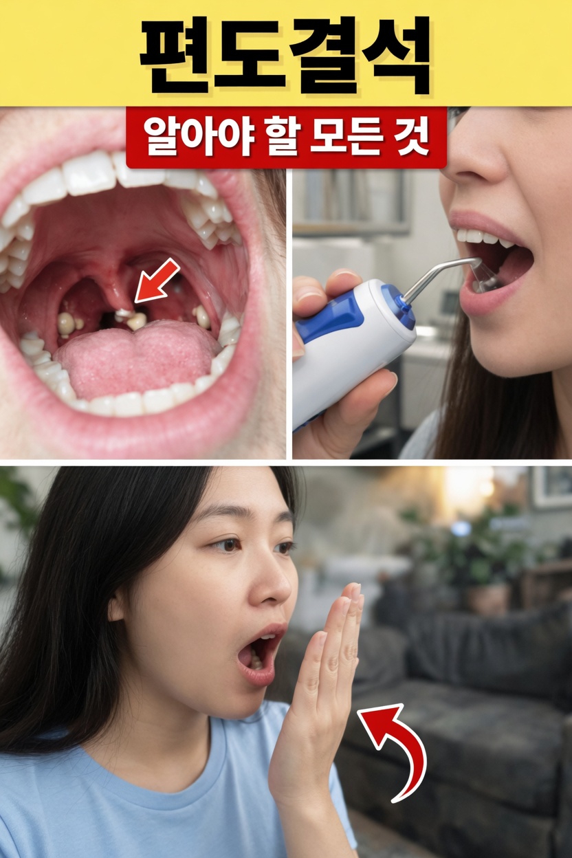 편도결석: 꼭 알아야 할 모든 것