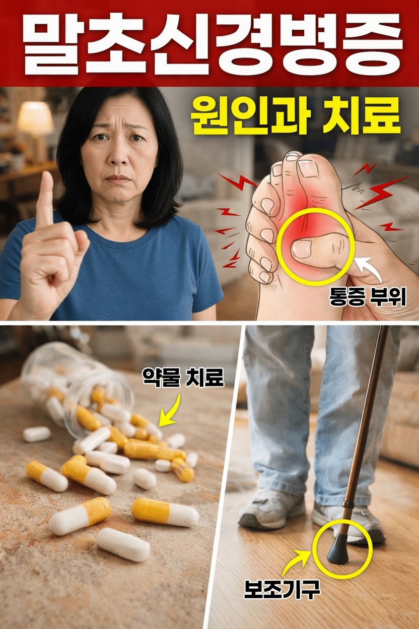 말초신경병증의 흔한 원인 탐구와 2026년 신경 건강을 돕는 실용적인 일상 습관