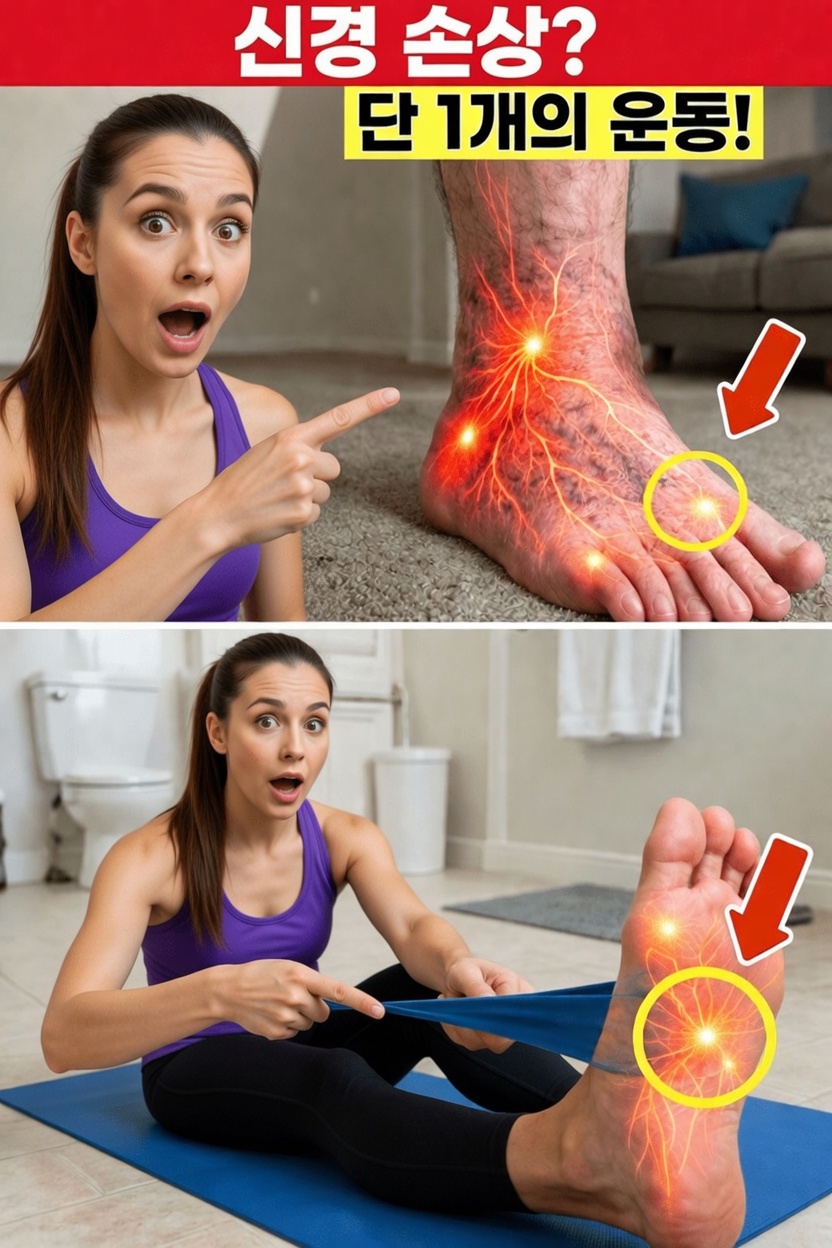 60세 이상 많은 시니어들이 일상적인 이동성과 편안함을 위해 하고 있는 쉬운 발 스트레칭 1가지