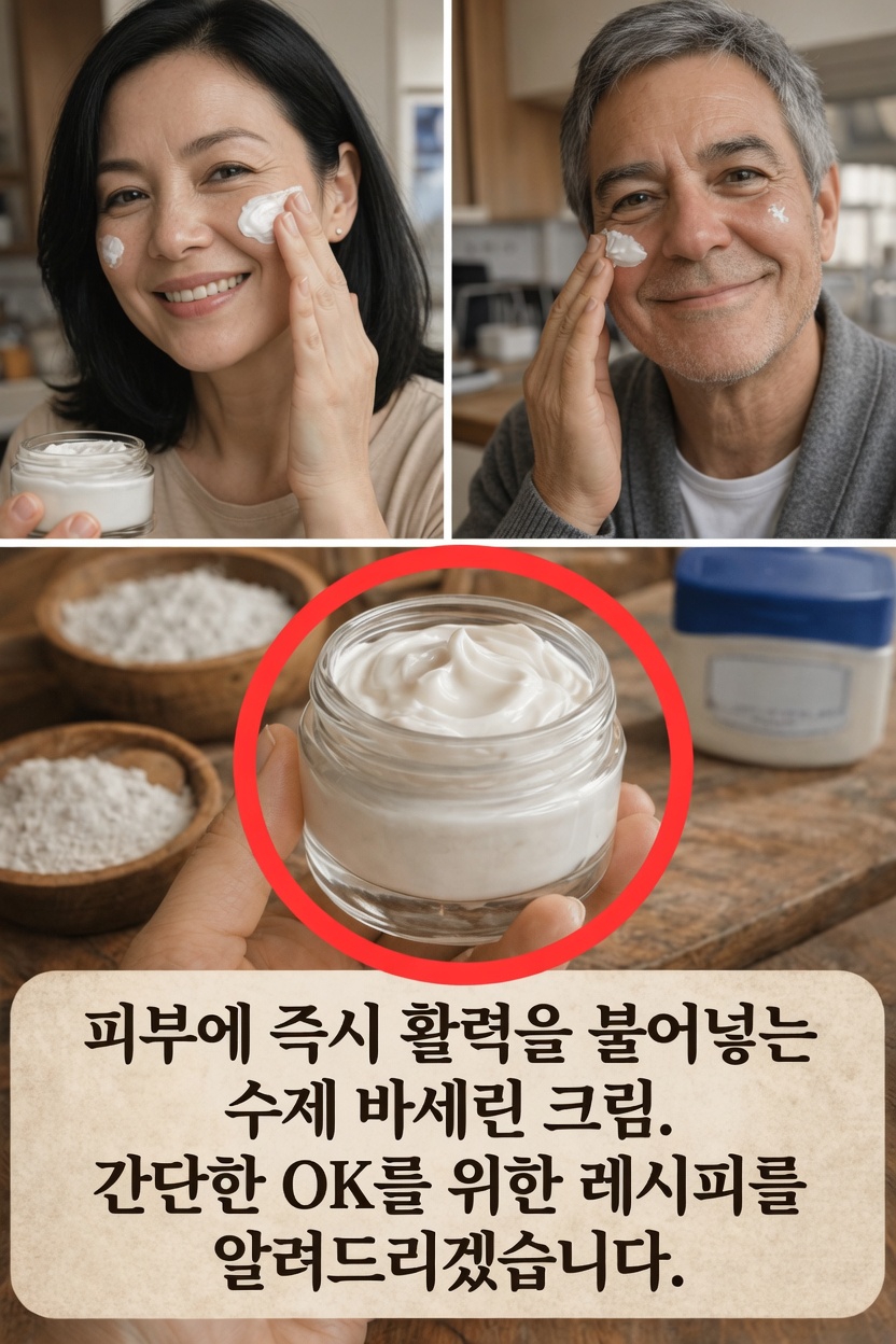 더 부드러운 피부를 위한 바세린으로 간단한 홈메이드 보습제 만드는 방법
