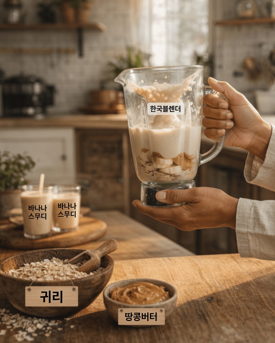 간단한 아침 스무디 습관이 50세 이후의 활력과 건강에 어떻게 도움이 될 수 있는지