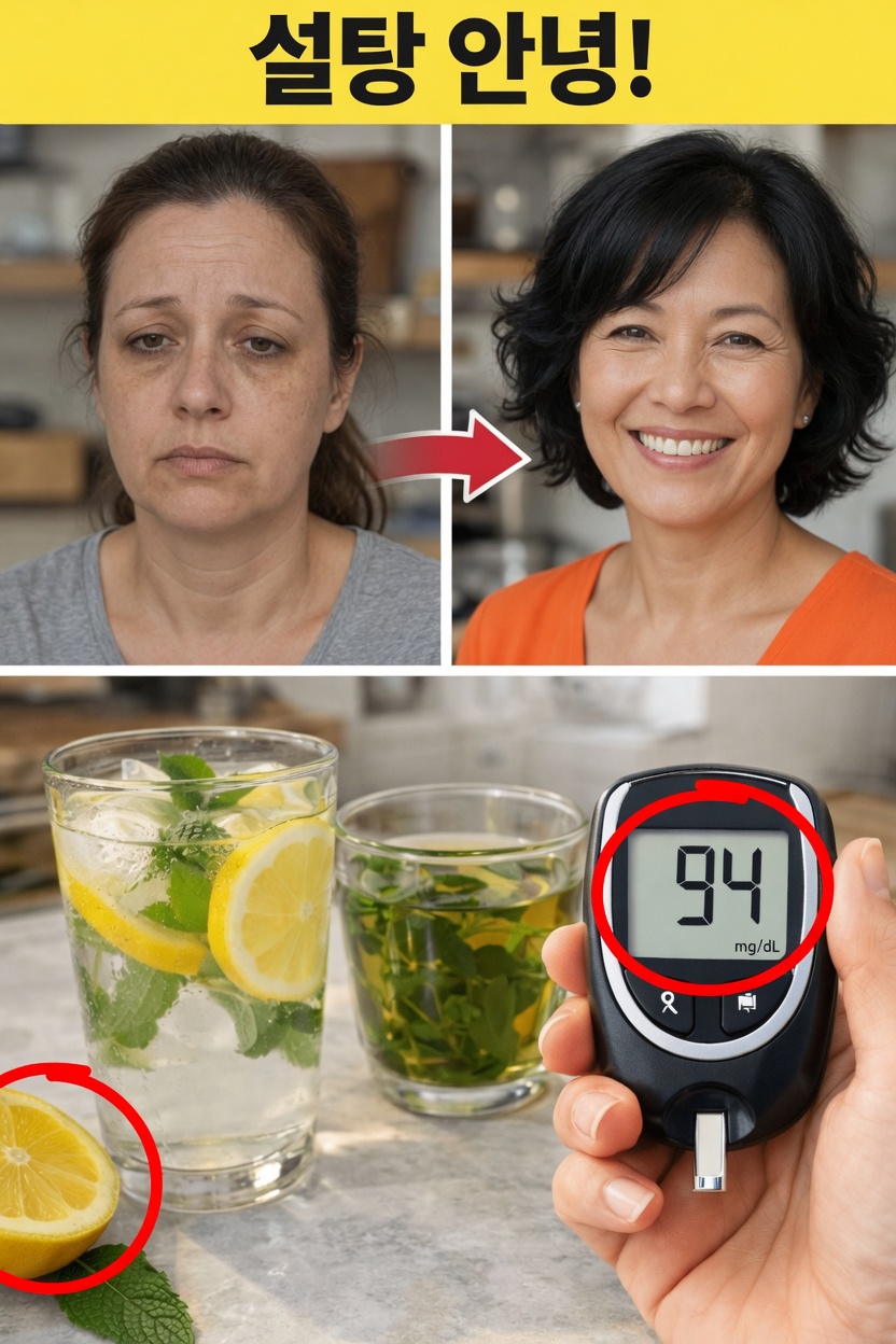 건강한 혈당 수치 유지를 위해 이 간단한 레몬 민트 음료를 매일 준비하는 방법