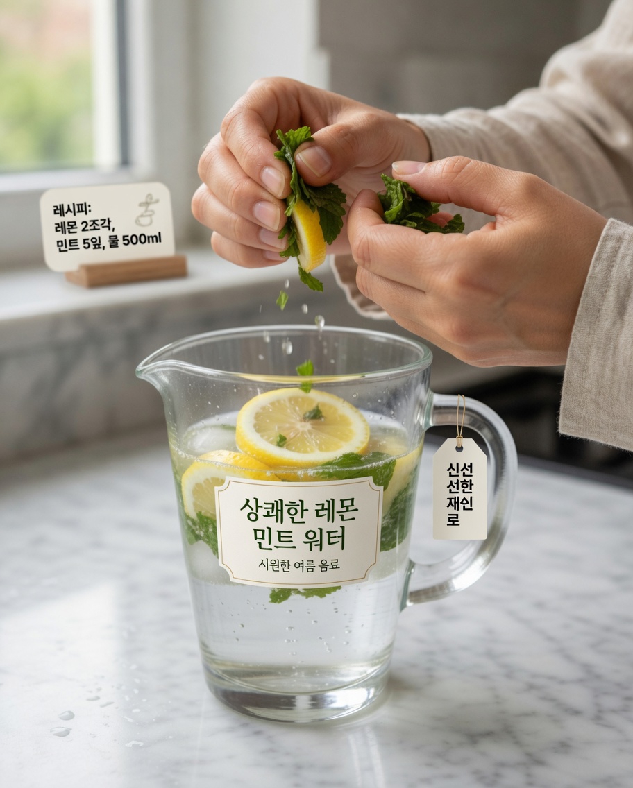 건강한 혈당 수치 유지를 위해 이 간단한 레몬 민트 음료를 매일 준비하는 방법