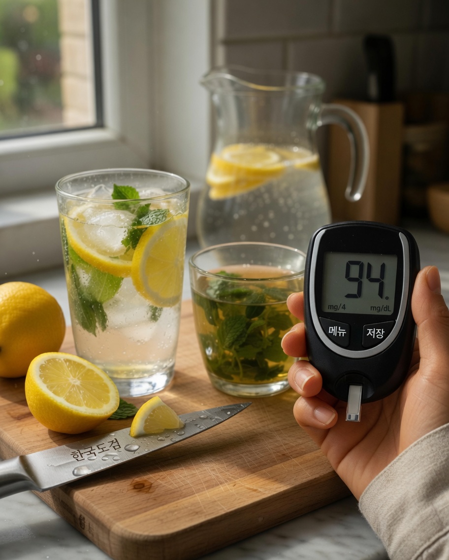 건강한 혈당 수치 유지를 위해 이 간단한 레몬 민트 음료를 매일 준비하는 방법