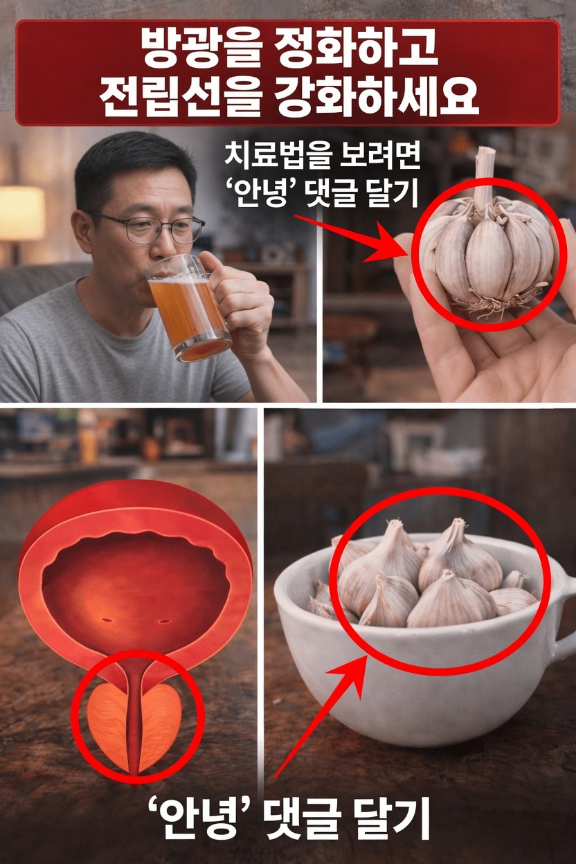 매일 방광과 전립선 건강을 지원할 수 있는 간단한 집에서 하는 마늘 습관을 알아보세요