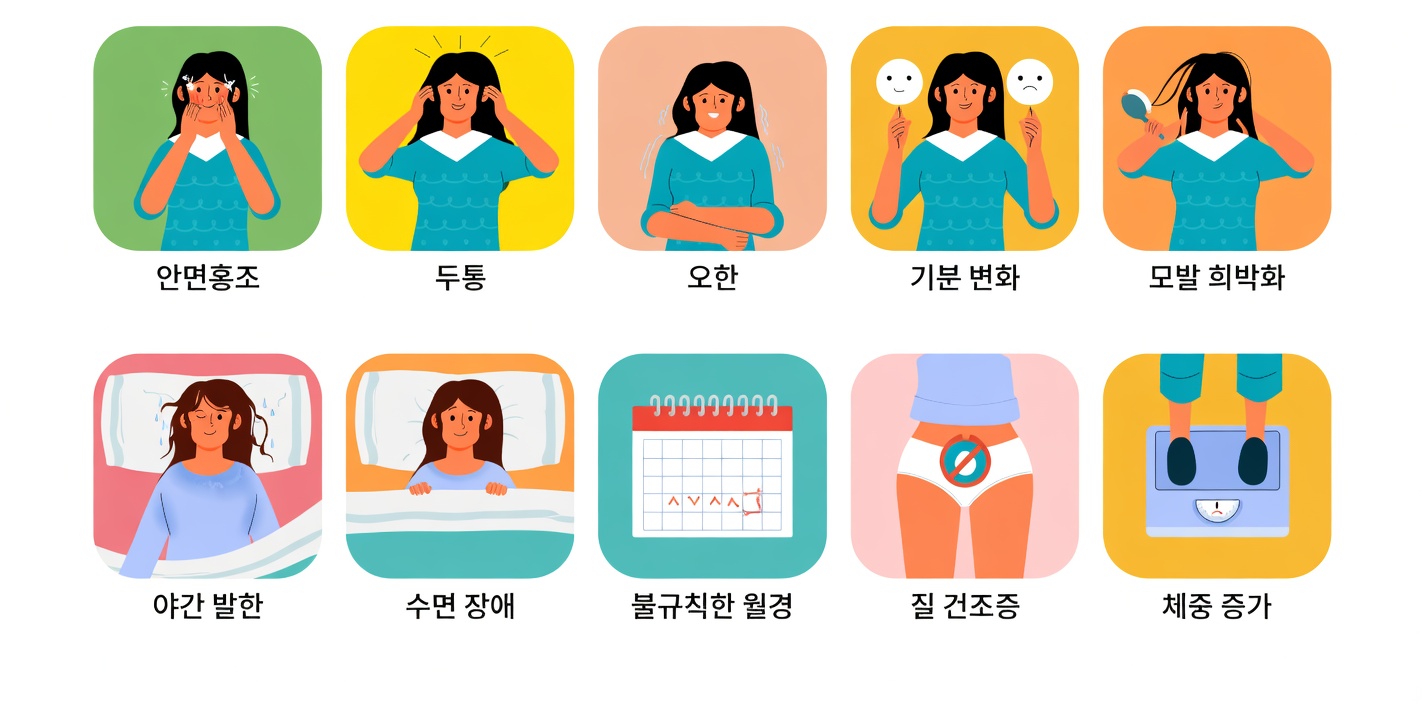 실제로 폐경기를 겪고 있다는 9가지 신호: 40대와 50대 모든 여성이 알아야 할 것