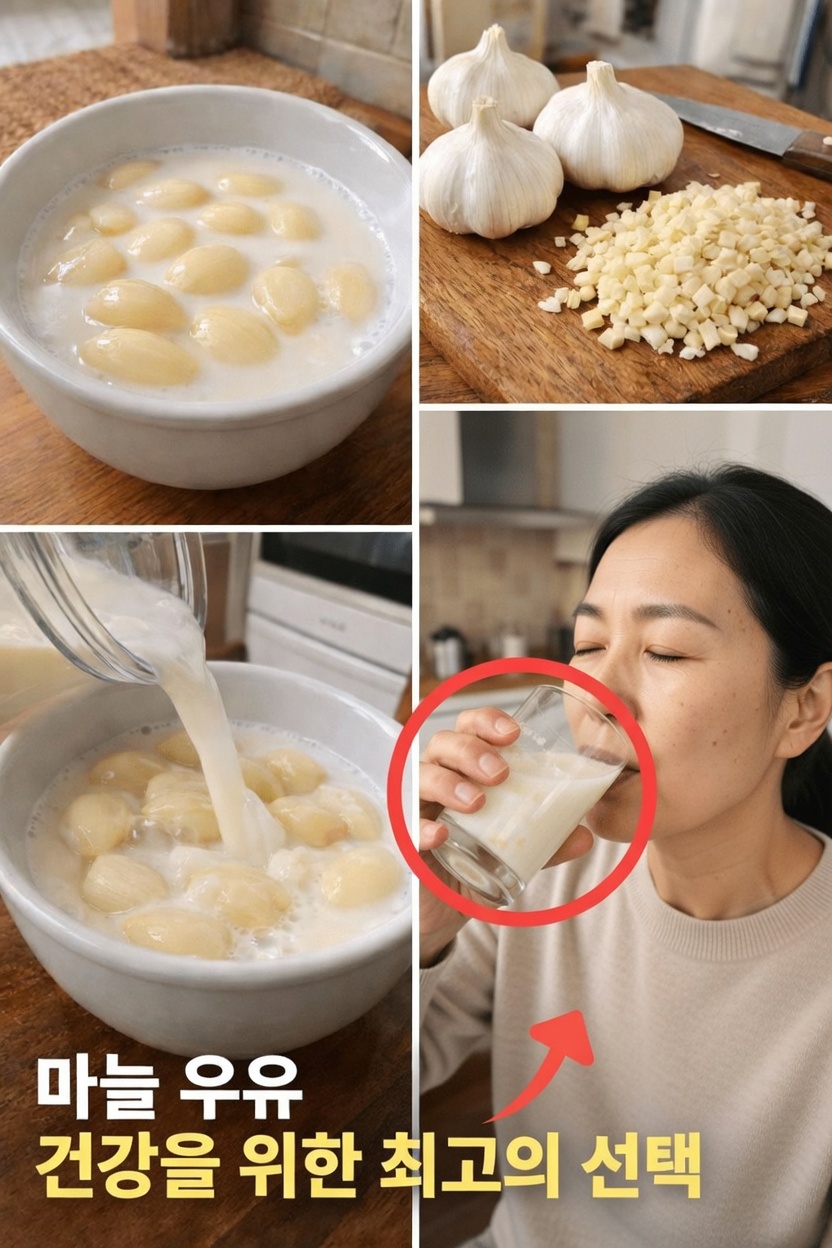 마늘을 우유에 넣고 끓여보셨나요? 이 간단한 습관이 당신을 놀라게 할지도 모릅니다