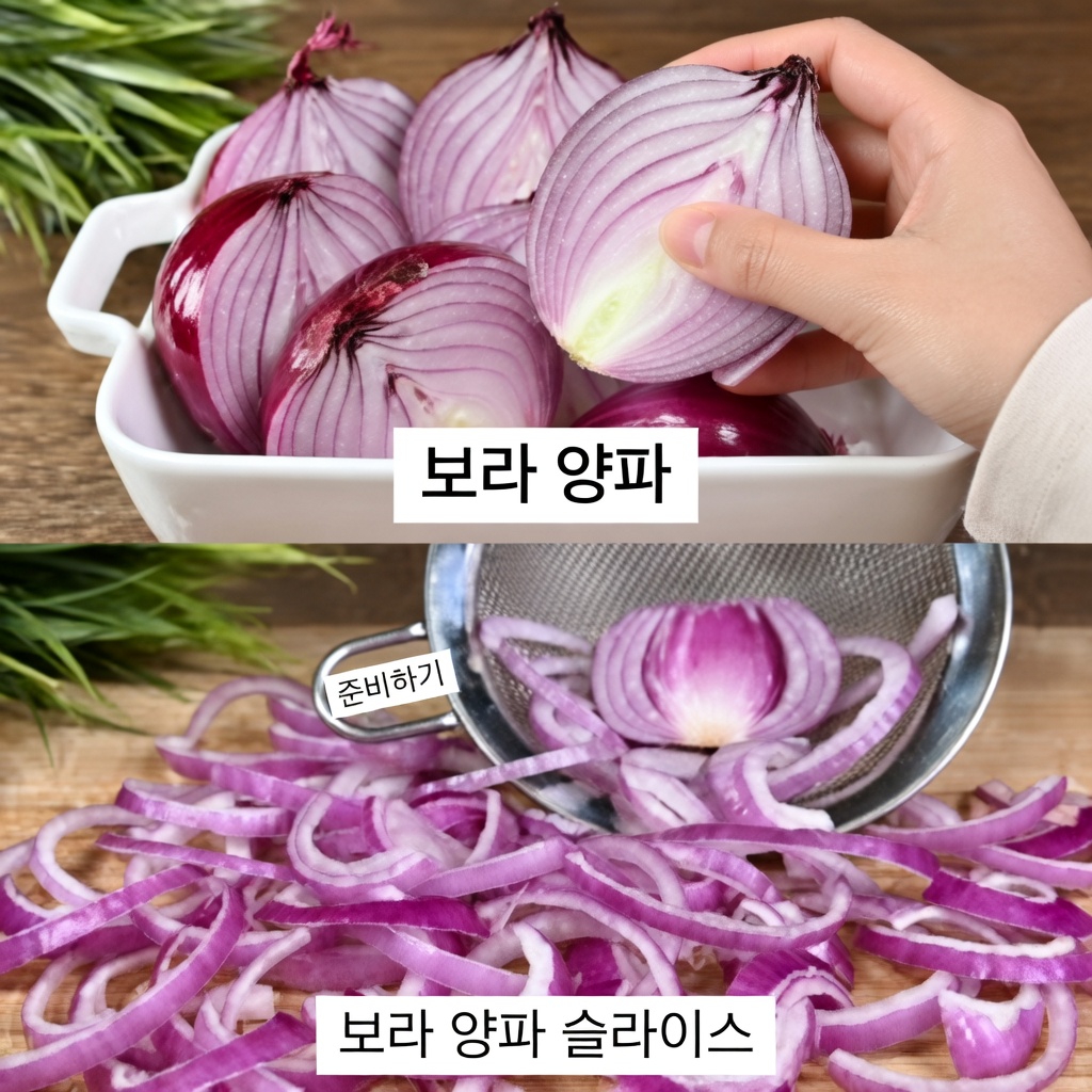 적양파: 건강한 혈당과 콜레스테롤 수치를 돕는 간단한 방법들