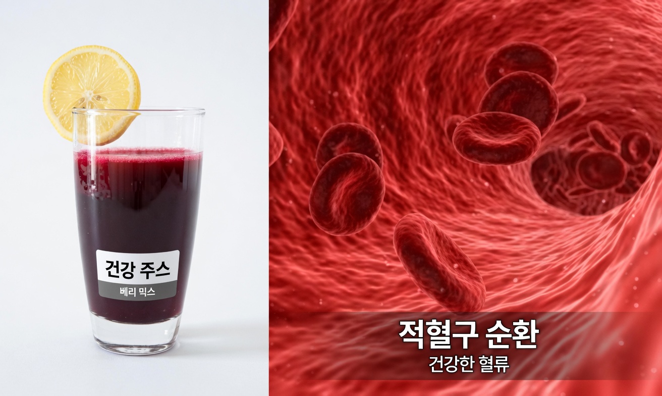 무거운 다리, 피로감, 저림: 혈액순환을 돕는 간단한 일상 습관과 비트 음료 레시피 알아보기