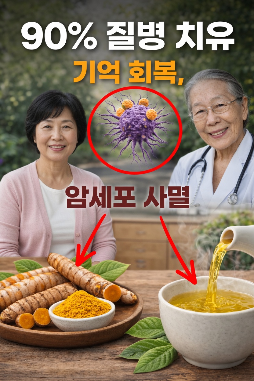 60세 이후 매일 마시는 강황 음료? 일상 웰니스 루틴에 알아둘 만한 간단한 습관