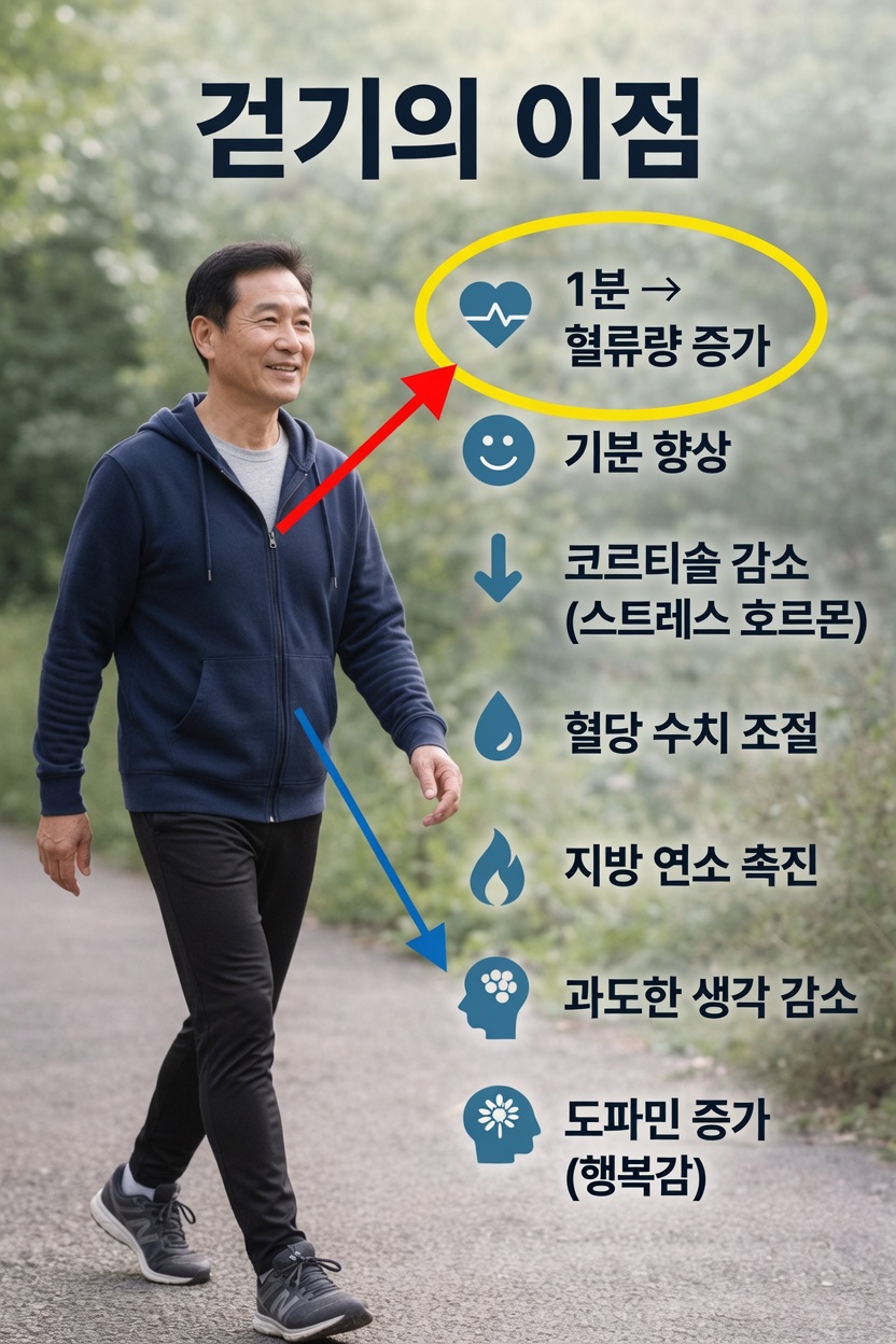 하루 단 10분 걷기가 에너지, 기분, 전반적인 웰빙을 향상시키는 방법