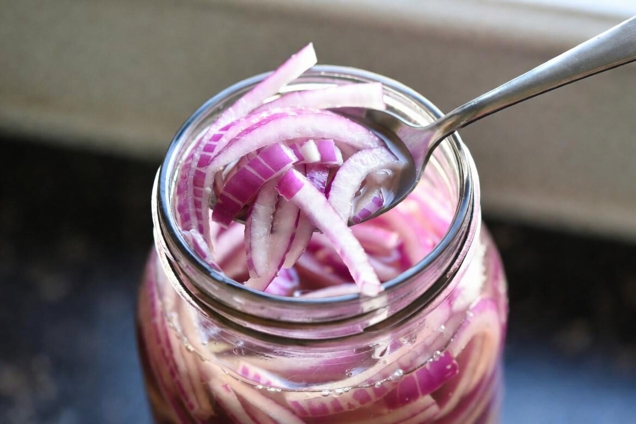 일상 건강을 위한 간단한 적양파 피클, 드셔보셨나요?