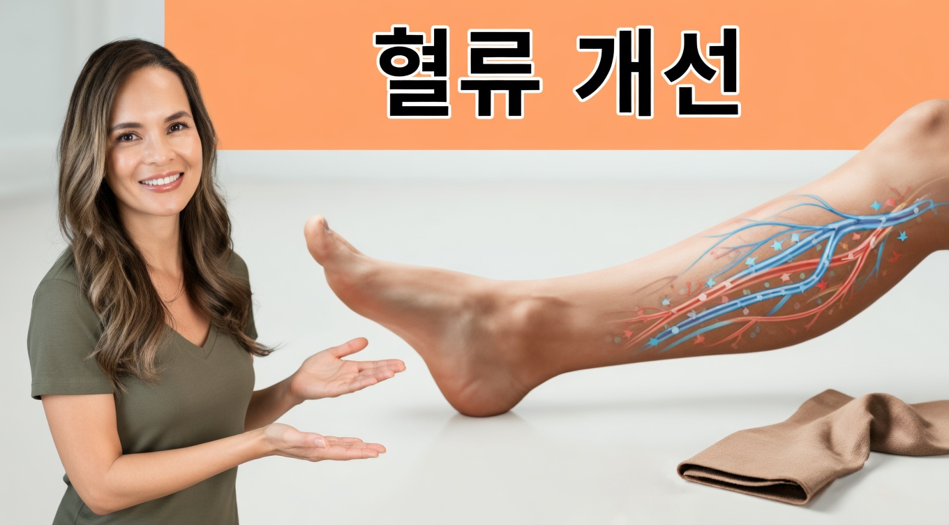 노년층이 다리와 발의 건강한 혈액순환을 돕기 위해 취침 전에 실천하는 간단한 습관
