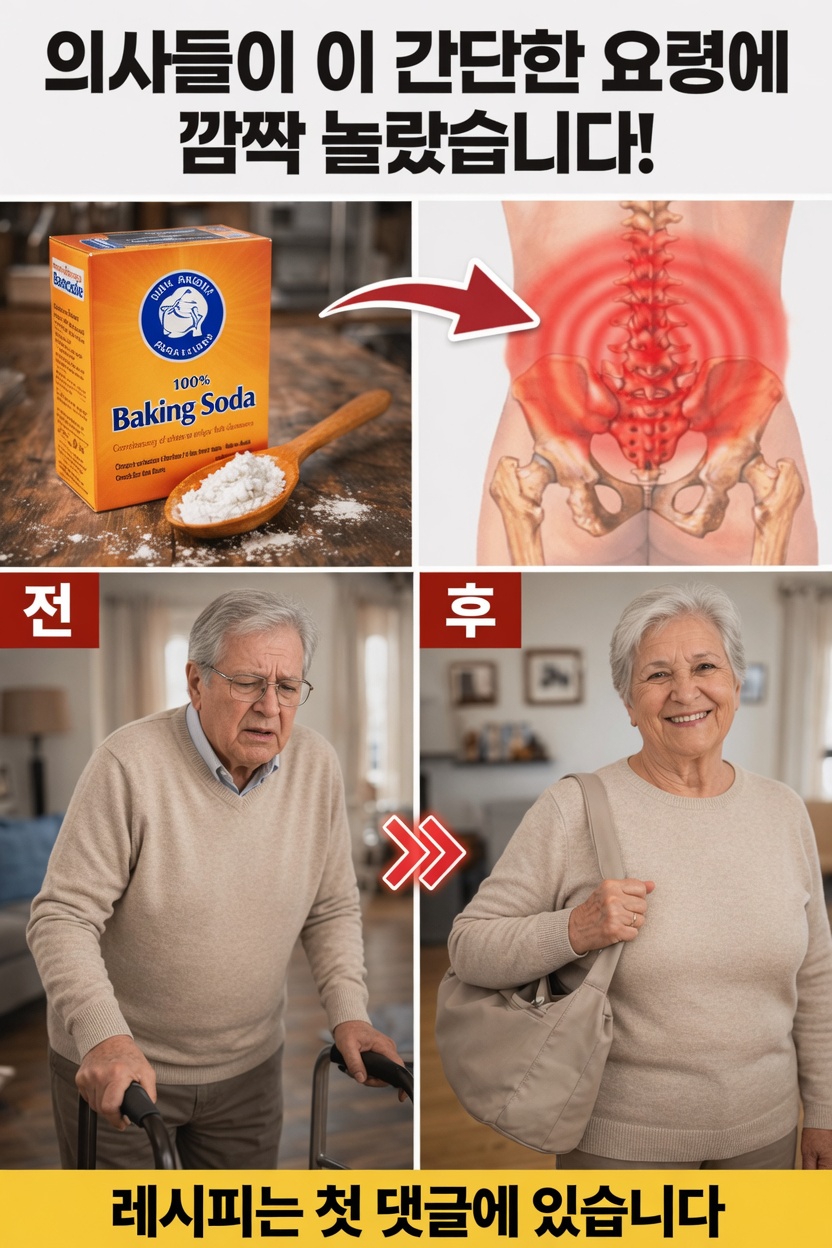 노년층이 일상적인 웰니스를 위해 매일 실천하는 간단한 베이킹소다 습관 알아보기