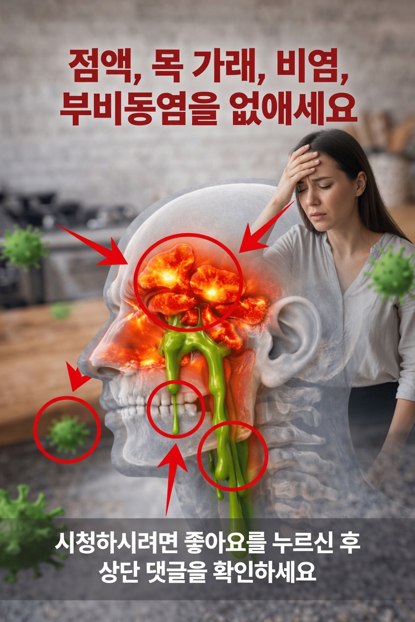 왜 점액과 가래는 그렇게 쉽게 쌓일까
