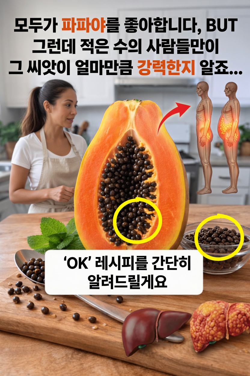 파파야 씨앗: 모두가 과일은 좋아하지만, 그 안의 강력한 씨앗에 대해서는 아는 사람이 거의 없다
