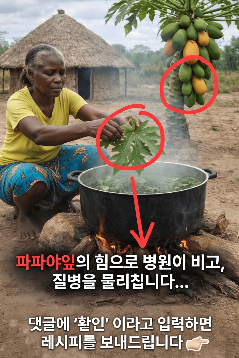많은 사람들이 전반적인 일상 건강 증진을 위해 마시는 간단한 파파야 잎 음료 레시피 알아보기
