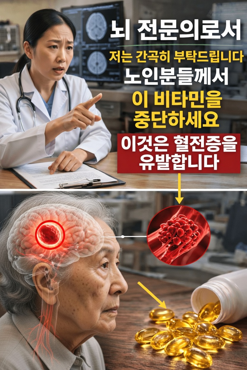 이 흔한 비타민이 노인의 혈전 위험을 높이고 있을까? 과학이 실제로 말하는 것