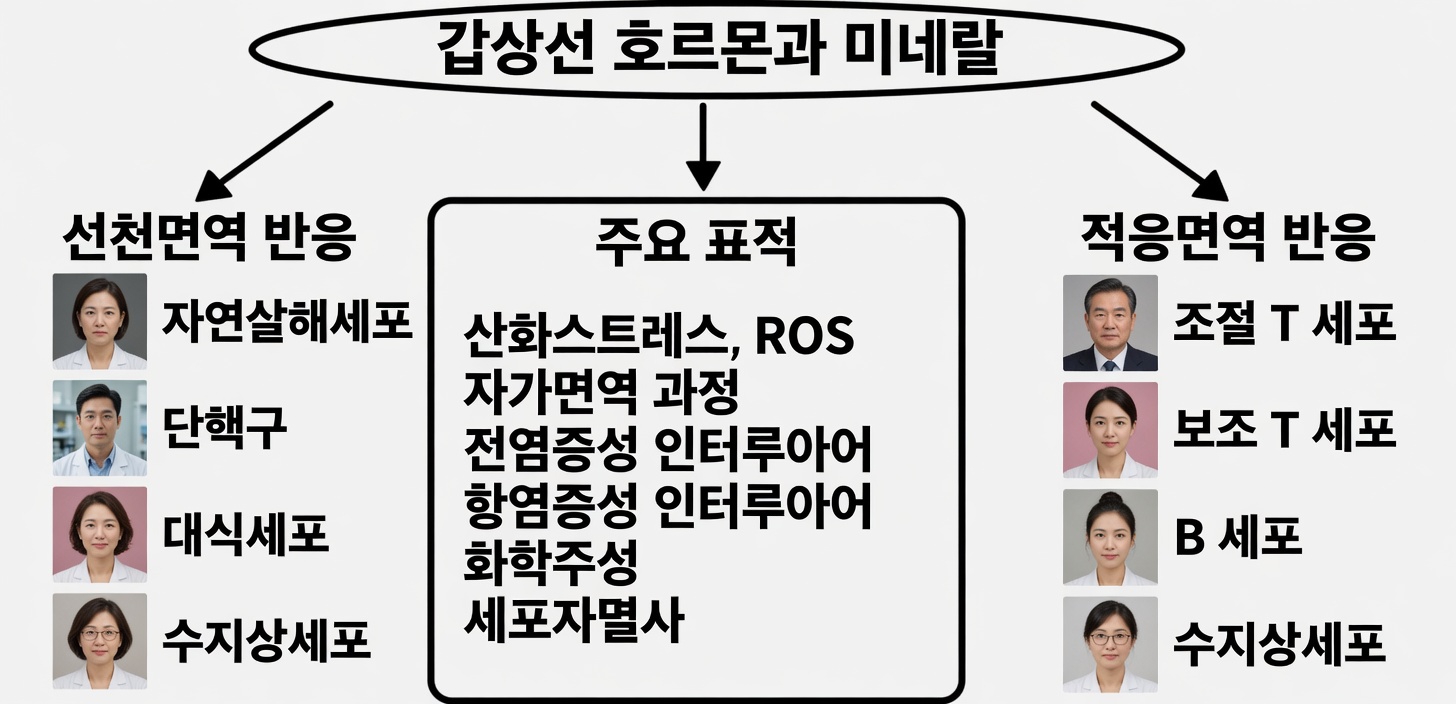 갑상선 건강을 지원하는 두 가지 핵심 미네랄의 역할 탐구