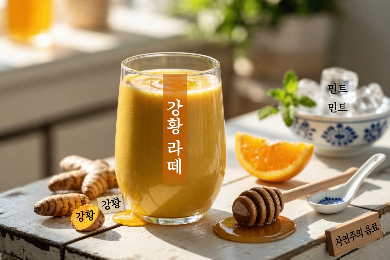 매일 아침 2큰술: 강황, 생강, 레몬, 꿀, 치아시드로 만드는 쉬운 레시피를 만나보세요