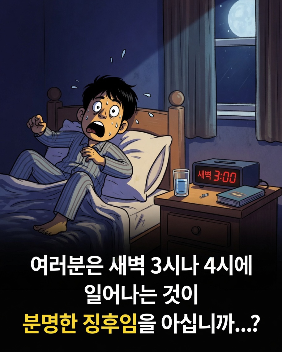 새벽 3시나 4시에 깬다면? 수면 패턴에 대해 몸이 보내는 신호일 수 있습니다