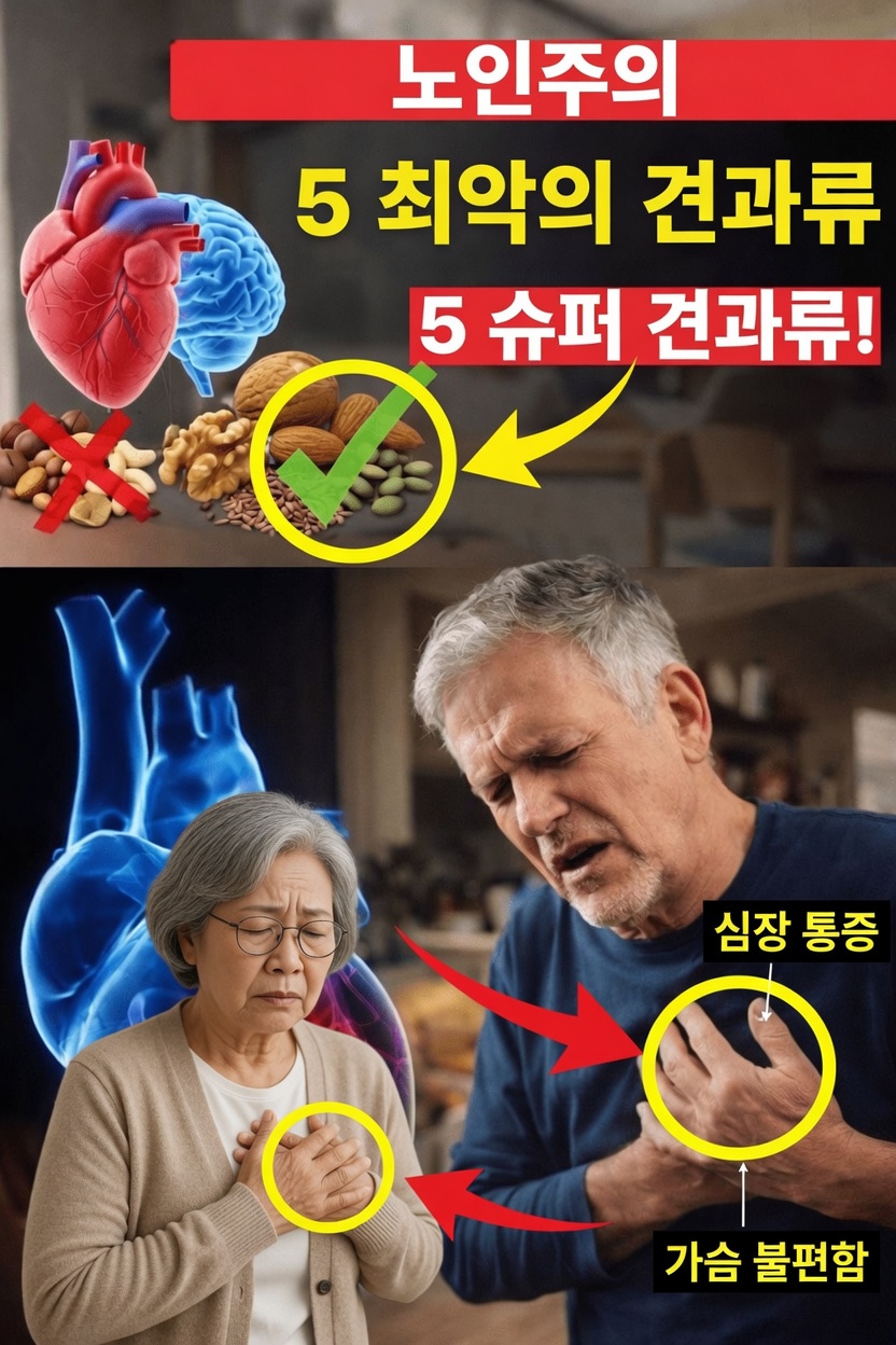 심장 건강을 위해 노년층이 한 번 더 생각해봐야 할 견과류 5가지 – 그리고 매일 즐기기 좋은 슈퍼 견과류 5가지