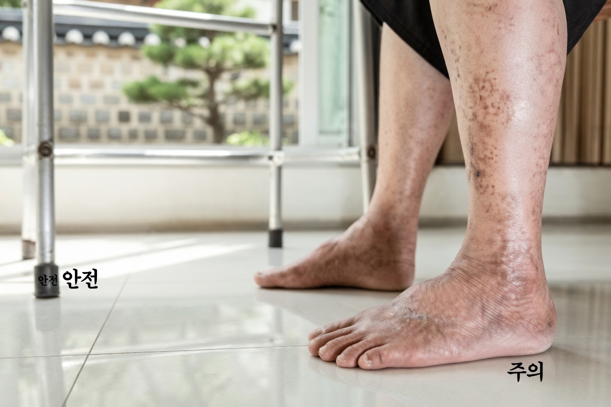 다리와 발의 혈액순환 불량 이해하기